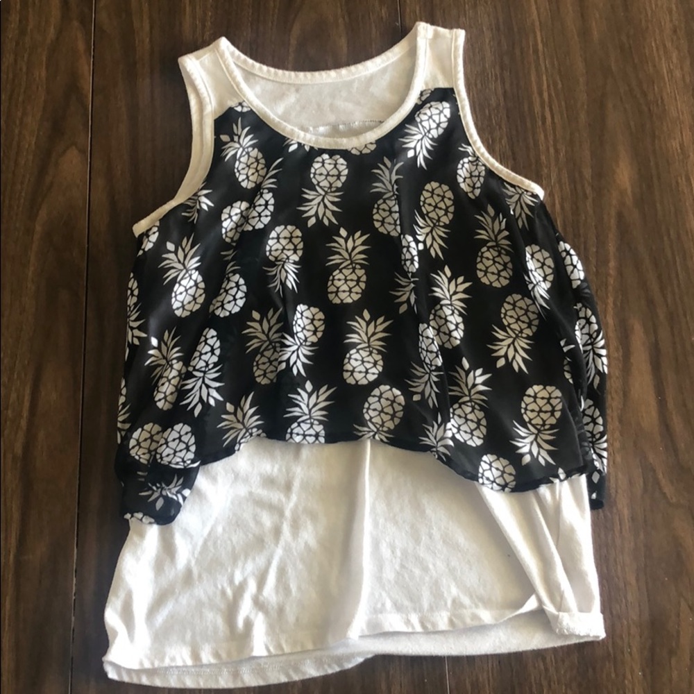 a duel tank top
